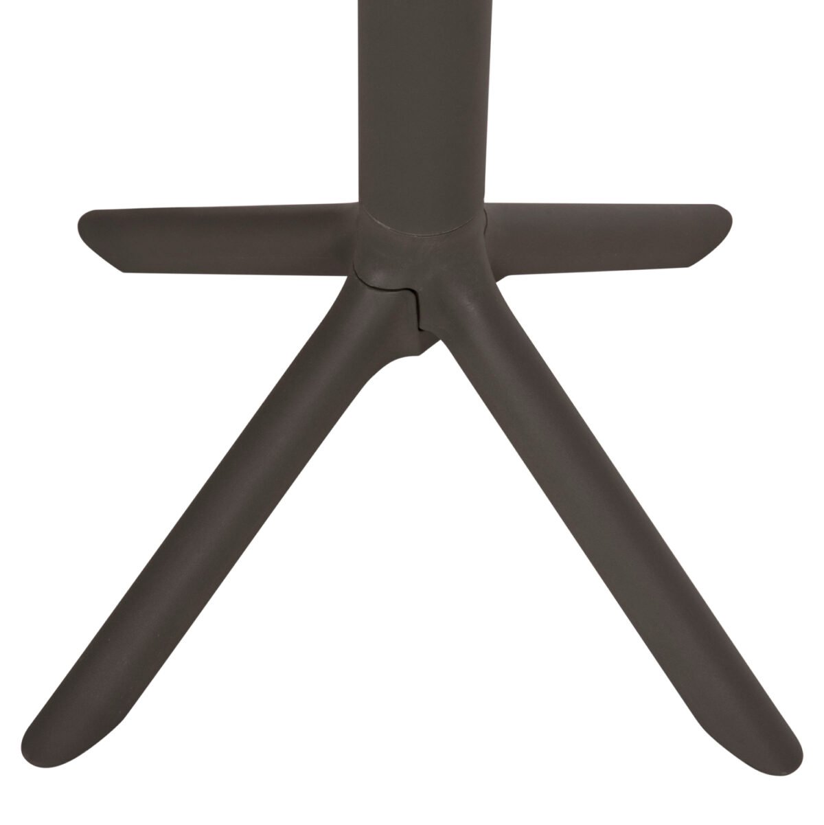 ΤΡΑΠΕΖΙ ΜΠΑΡ ΣΤΡΟΓΓΥΛΟ TERRIN HM6126.15 ΠΟΛΥΠΡΟΠΥΛΕΝΙΟ DARK OLIVE GREEN Φ60x106Υεκ. - Image 8