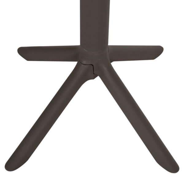 ΤΡΑΠΕΖΙ ΜΠΑΡ ΣΤΡΟΓΓΥΛΟ TERRIN HM6126.15 ΠΟΛΥΠΡΟΠΥΛΕΝΙΟ DARK OLIVE GREEN Φ60x106Υεκ. - Image 8