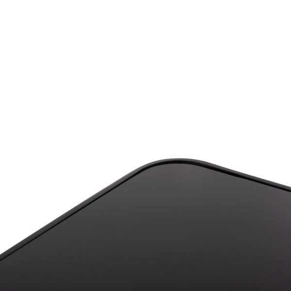 ΤΡΑΠΕΖΙ ΜΠΑΡ ΤΕΤΡΑΓΩΝΟ FIGGY HM6066.03 ΜΕΤΑΛΛΙΚΟ ΜΑΥΡΟ-ΓΥΑΛΙ ΑΣΦΑΛΕΙΑΣ 60x60x100Υεκ - Image 4