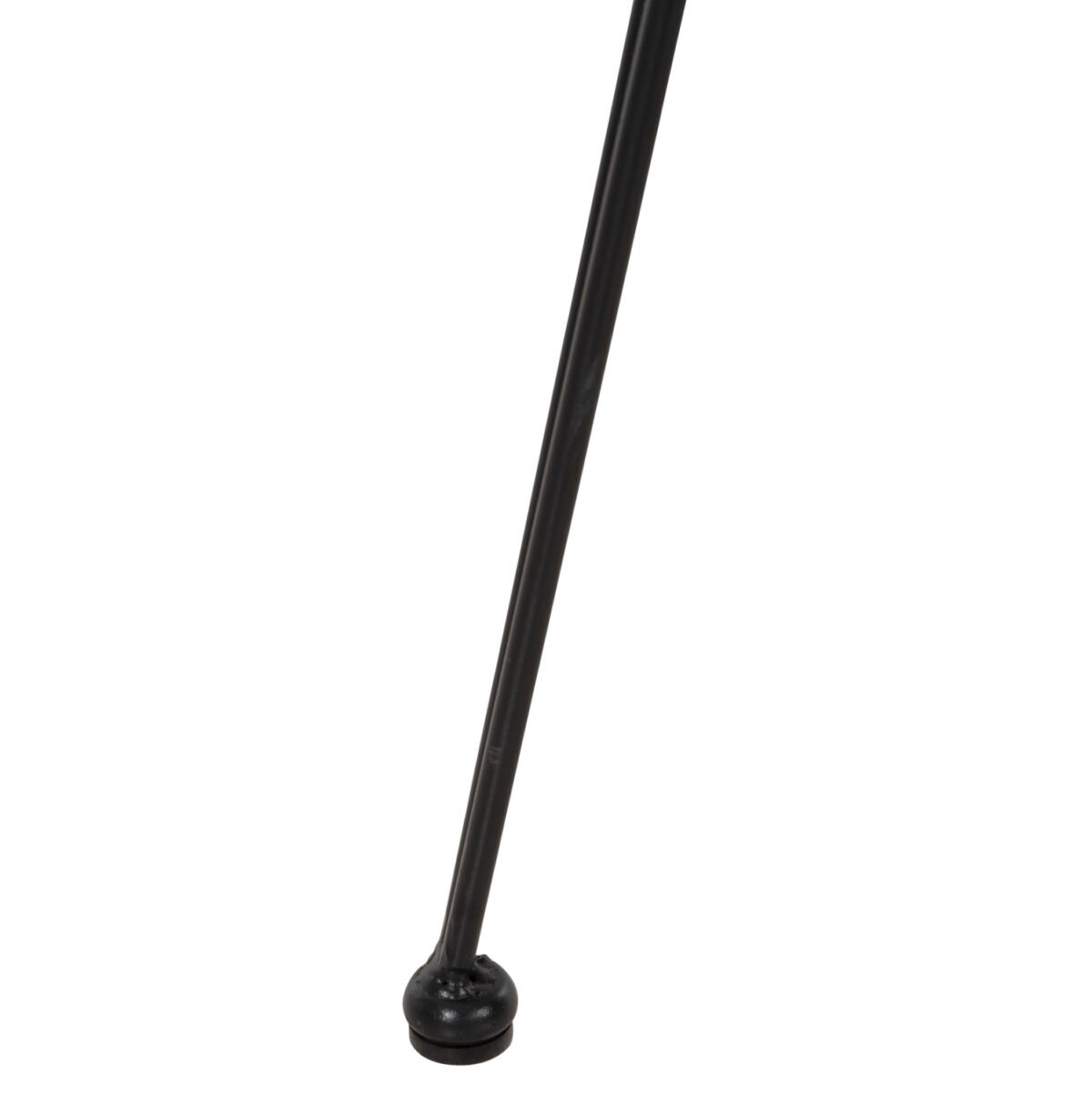 ΤΡΑΠΕΖΙ ΟΒΑΛ ΧΑΜΗΛΟ ALLEGRA HM5695.11 ΜΠΕΖ WICKER-ΜΑΥΡΟ ΜΕΤΑΛΛΟ 100x45x51,5Υεκ. - Image 8