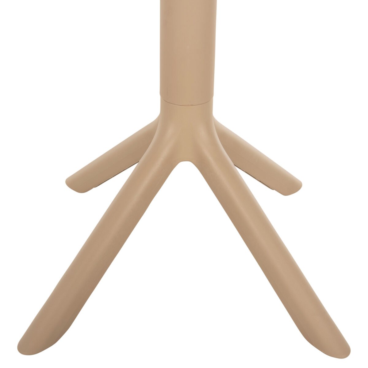 ΤΡΑΠΕΖΙ ΠΟΛΥΠΡΟΠΥΛΕΝΙΟΥ ΣΤΡΟΓΓΥΛΟ TERRIN HM6124.14 ΚΑΠΟΥΤΣΙΝΟ Φ61x77Υεκ. - Image 5