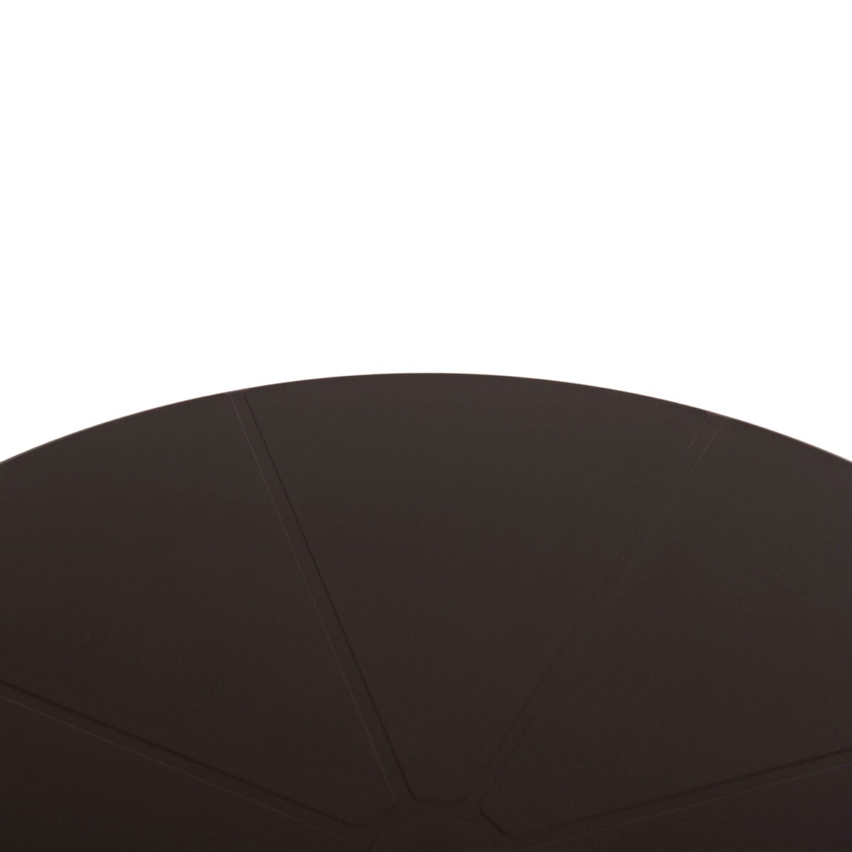 ΤΡΑΠΕΖΙ ΠΟΛΥΠΡΟΠΥΛΕΝΙΟΥ ΣΤΡΟΓΓΥΛΟ TERRIN HM6124.13 ΚΑΦΕ Φ60x75Υεκ. - Image 5