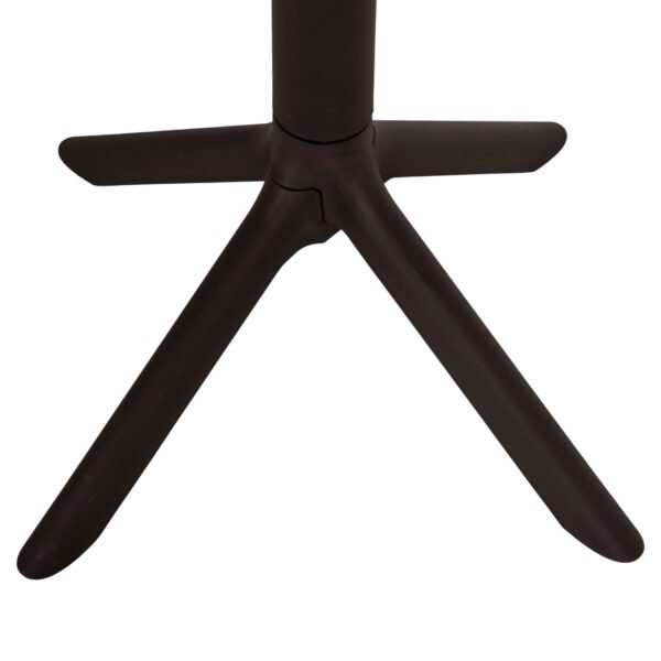 ΤΡΑΠΕΖΙ ΠΟΛΥΠΡΟΠΥΛΕΝΙΟΥ ΣΤΡΟΓΓΥΛΟ TERRIN HM6124.13 ΚΑΦΕ Φ60x75Υεκ. - Image 8