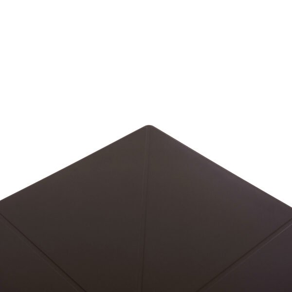 ΤΡΑΠΕΖΙ ΠΟΛΥΠΡΟΠΥΛΕΝΙΟΥ ΤΕΤΡΑΓΩΝΟ TERRIN HM6125.13 ΚΑΦΕ 60x60x75Υεκ. - Image 5