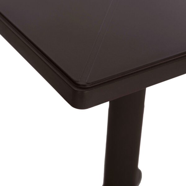 ΤΡΑΠΕΖΙ ΠΟΛΥΠΡΟΠΥΛΕΝΙΟΥ ΤΕΤΡΑΓΩΝΟ TERRIN HM6125.13 ΚΑΦΕ 60x60x75Υεκ. - Image 6