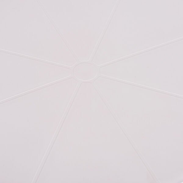 ΤΡΑΠΕΖΙ ΠΟΛΥΠΡΟΠΥΛΕΝΙΟΥ ΤΕΤΡΑΓΩΝΟ TERRIN HM6125.11 ΛΕΥΚΟ 60x60x75Υεκ. - Image 7