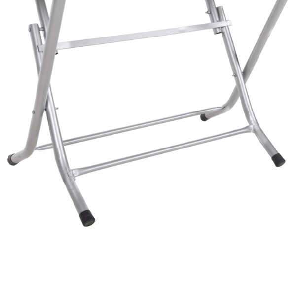 ΤΡΑΠΕΖΙ ΠΤΥΣΣΟΜΕΝΟ CONNY HM6146.03 ΛΕΥΚΟ ΠΟΛΥΠΡΟΠΥΛΕΝΙΟ ΟΨΗ RATTAN TOP-ΜΕΤΑΛΛΙΚΗ ΒΑΣΗ 114x64x74Υεκ. - Image 9