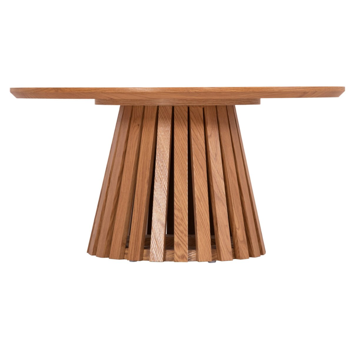 ΤΡΑΠΕΖΙ ΣΑΛΟΝΙΟΥ TALBERT HM18024 MDF ΣΕ ΑΝΟΙΧΤΟ ΦΥΣΙΚΟ ΞΥΛΟΥ Φ80x40,5Υεκ. - Image 3