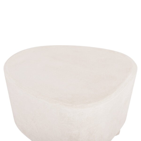 ΤΡΑΠΕΖΙ ΣΑΛΟΝΙΟΥ ΣΕΙΡΑ SANTORINI HM18053 MDF ΣΕ ΥΠΟΛΕΥΚΟ ΧΡΩΜΑ 54x61x40,5Υεκ. - Image 5