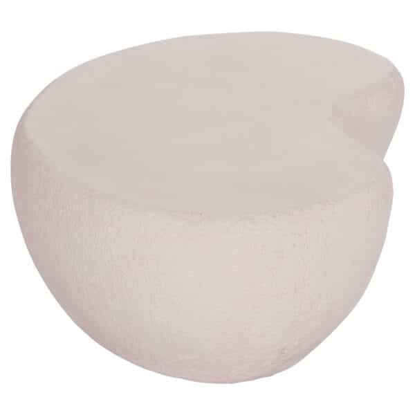 ΤΡΑΠΕΖΙ ΣΑΛΟΝΙΟΥ GERSON HM18151.02L FIBER CEMENT ΣΕ ΛΕΥΚΟ--122x78,5x40Υεκ. - Image 4