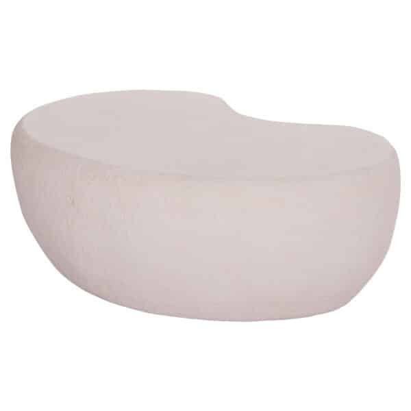 ΤΡΑΠΕΖΙ ΣΑΛΟΝΙΟΥ GERSON HM18151.02L FIBER CEMENT ΣΕ ΛΕΥΚΟ--122x78,5x40Υεκ. - Image 5