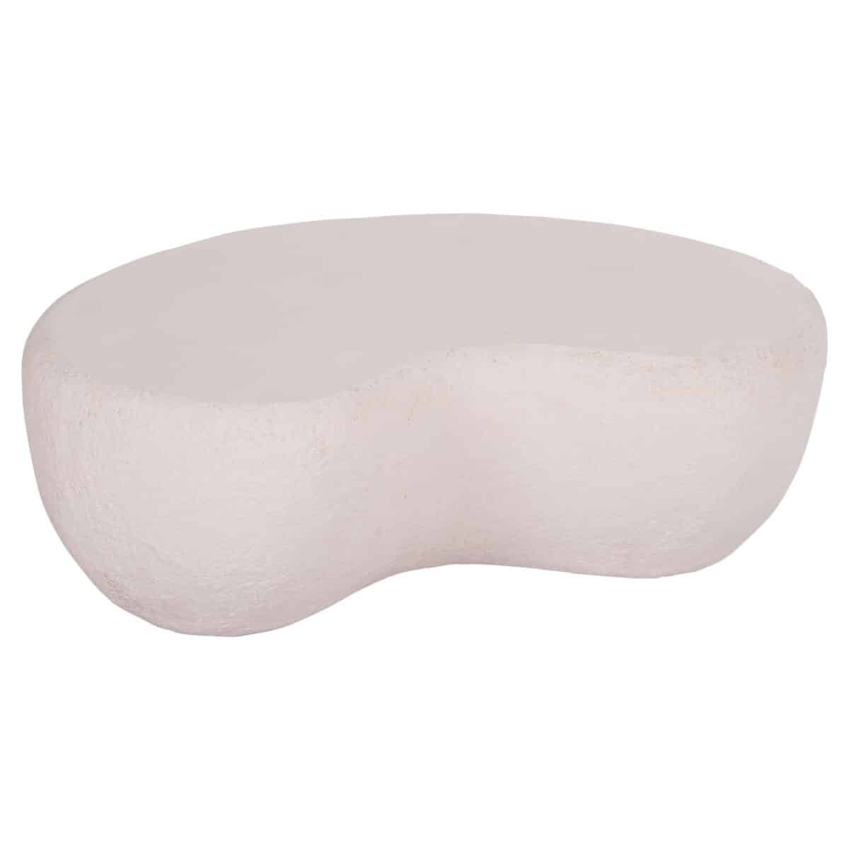 ΤΡΑΠΕΖΙ ΣΑΛΟΝΙΟΥ GERSON HM18151.02S FIBER CEMENT ΣΕ ΛΕΥΚΟ--104x72x40Υεκ. - Image 3