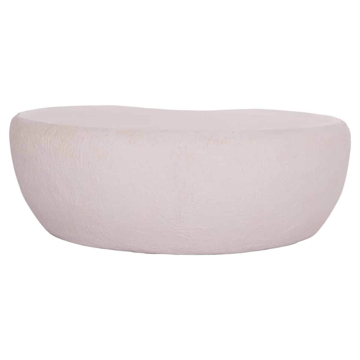 ΤΡΑΠΕΖΙ ΣΑΛΟΝΙΟΥ GERSON HM18151.02S FIBER CEMENT ΣΕ ΛΕΥΚΟ--104x72x40Υεκ. - Image 6