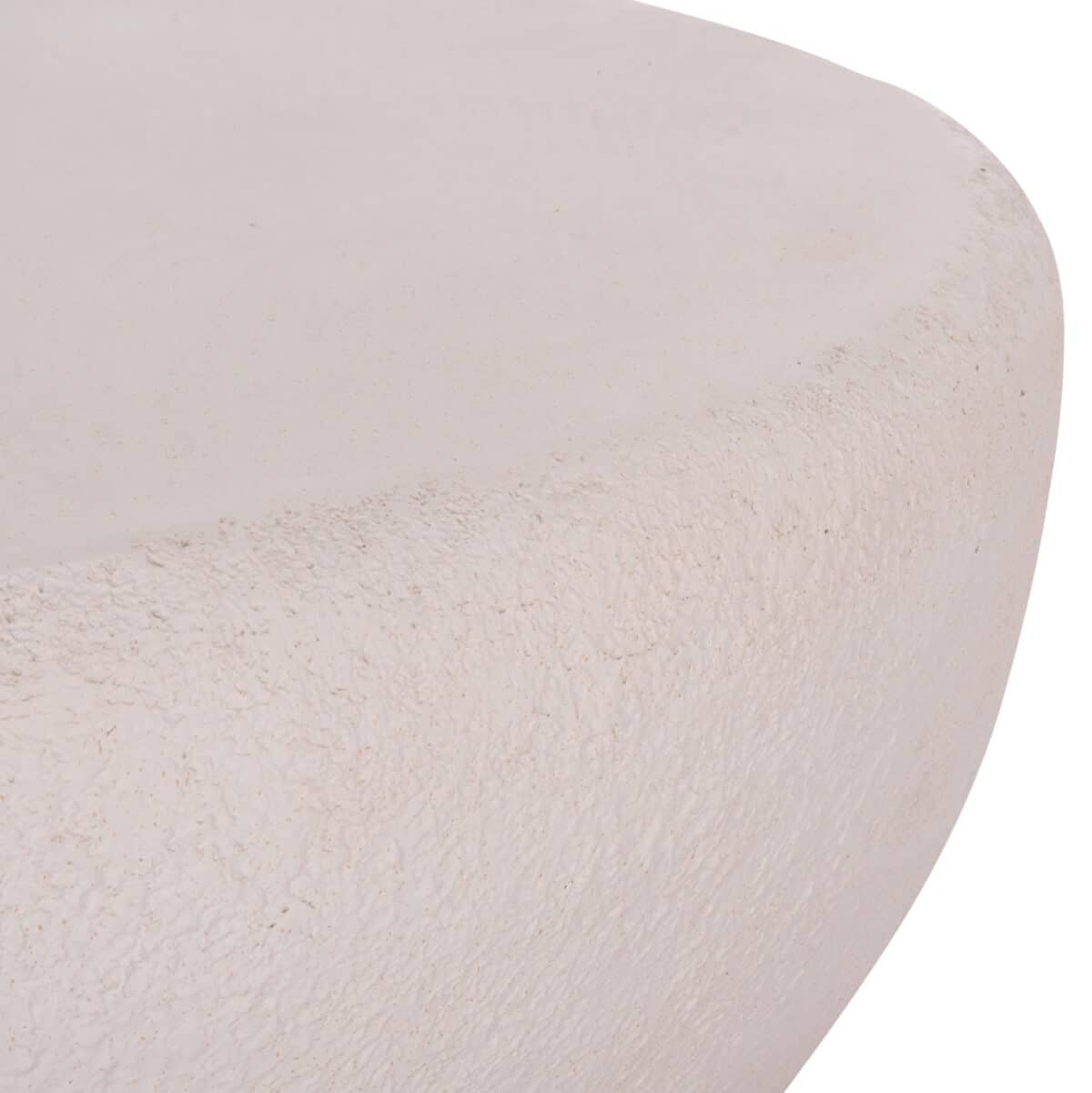 ΤΡΑΠΕΖΙ ΣΑΛΟΝΙΟΥ GERSON HM18151.02S FIBER CEMENT ΣΕ ΛΕΥΚΟ--104x72x40Υεκ. - Image 10