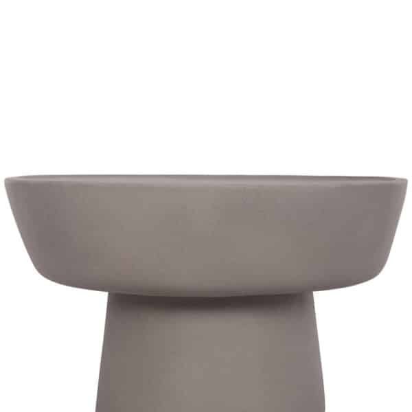 ΤΡΑΠΕΖΙ ΣΑΛΟΝΙΟΥ PIRSON HM18155.03 FIBER CEMENT ΣΕ ΓΚΡΙ--Φ60x36Υεκ. - Image 4