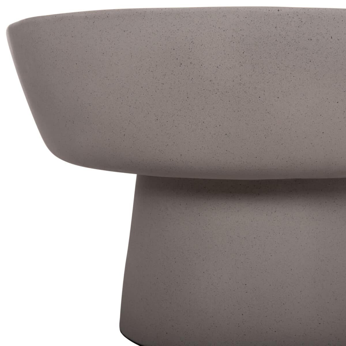 ΤΡΑΠΕΖΙ ΣΑΛΟΝΙΟΥ PIRSON HM18155.03 FIBER CEMENT ΣΕ ΓΚΡΙ--Φ60x36Υεκ. - Image 6