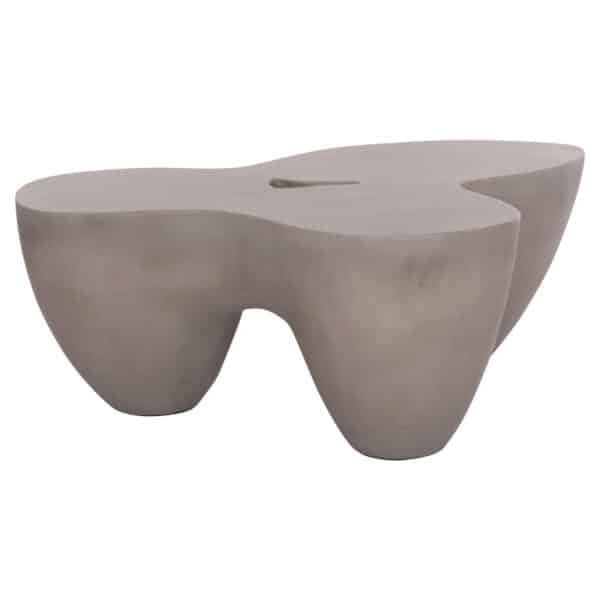 ΤΡΑΠΕΖΙ ΣΑΛΟΝΙΟΥ SALLEN HM18161.03 FIBER CEMENT ΣΕ ΓΚΡΙ--108x94x38,5Υεκ. - Image 3