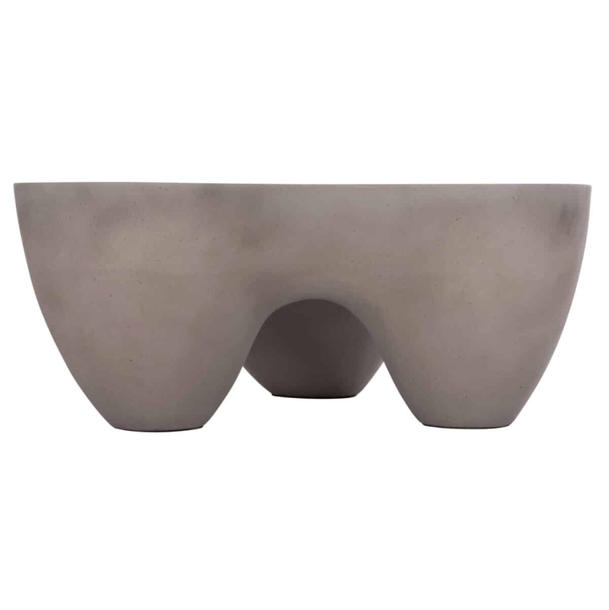 ΤΡΑΠΕΖΙ ΣΑΛΟΝΙΟΥ SALLEN HM18161.03 FIBER CEMENT ΣΕ ΓΚΡΙ--108x94x38,5Υεκ. - Image 4