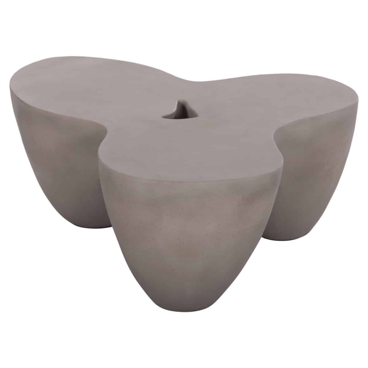 ΤΡΑΠΕΖΙ ΣΑΛΟΝΙΟΥ SALLEN HM18161.03 FIBER CEMENT ΣΕ ΓΚΡΙ--108x94x38,5Υεκ. - Image 5