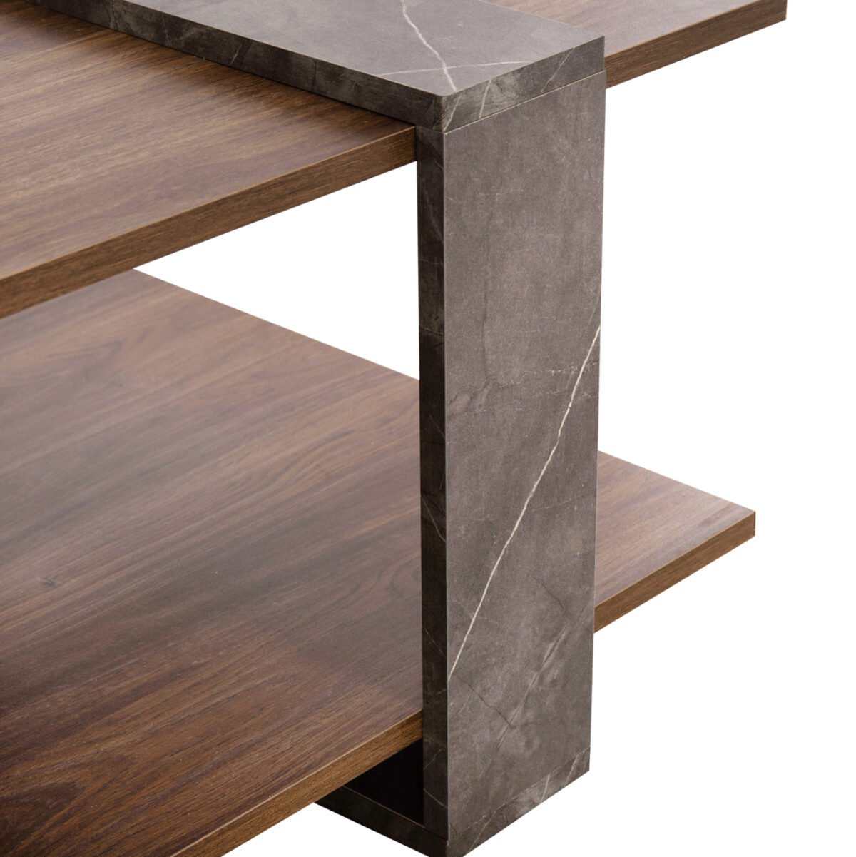 ΤΡΑΠΕΖΙ ΣΑΛΟΝΙΟΥ WILMA HM8950.13 ΜΕΛΑΜΙΝΗ ΣΕ ΦΥΣΙΚΟ-ΓΚΡΙ ΠΕΤΡΑ 80Χ50Χ35Υ εκ. - Image 10