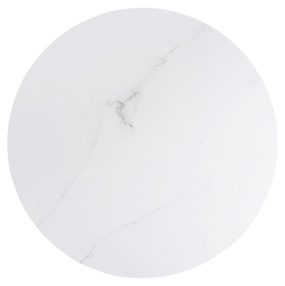 ΤΡΑΠΕΖΙ ΣΑΛΟΝΙΟΥ ACRYLON HM9779.01 HPL ΛΕΥΚΟ ΜΑΡΜΑΡΟ-ΑΚΡΥΛΙΚΟ ΠΟΔΙ Φ40x41Υεκ. - Image 5