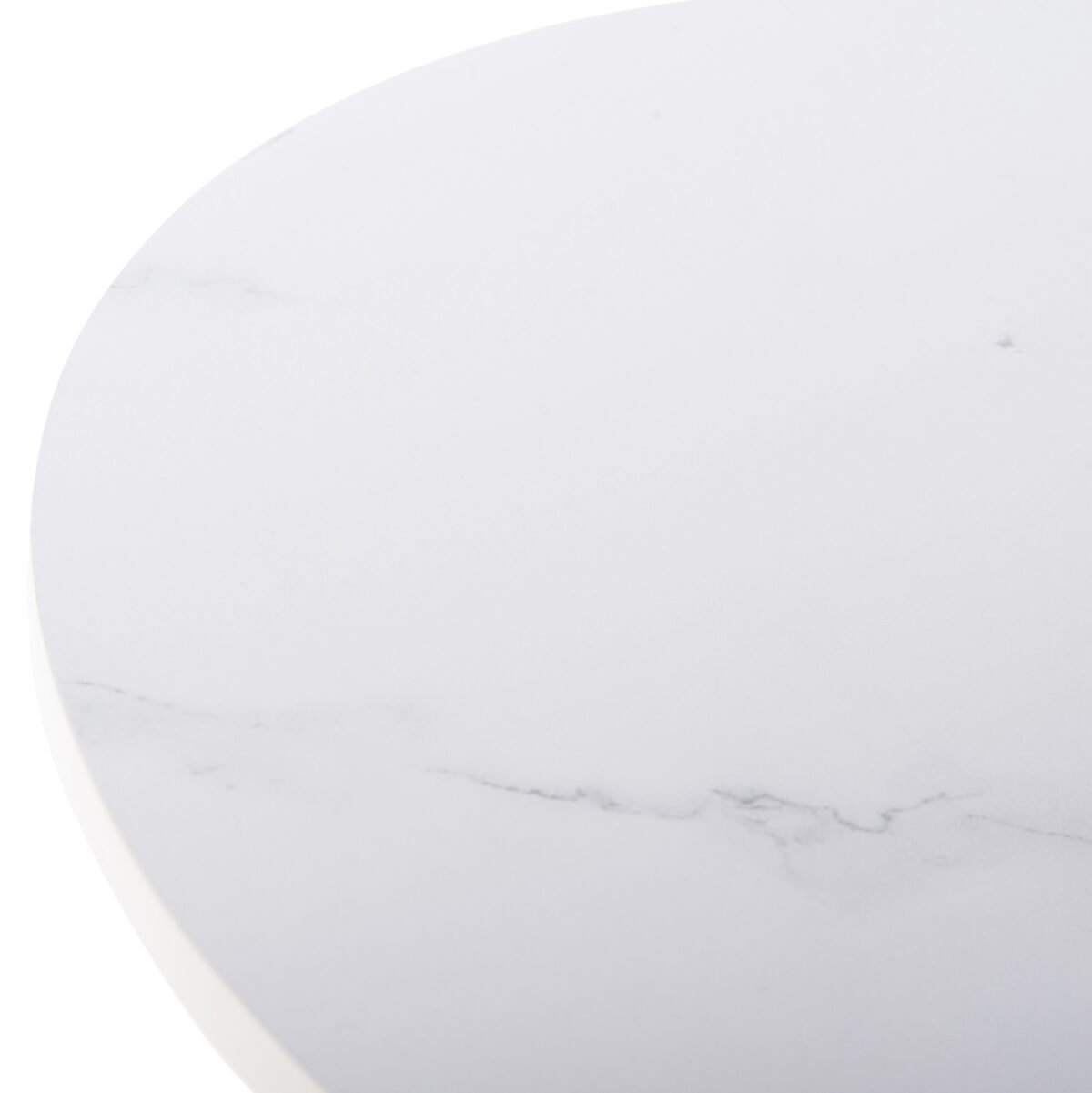 ΤΡΑΠΕΖΙ ΣΑΛΟΝΙΟΥ ACRYLON HM9779.01 HPL ΛΕΥΚΟ ΜΑΡΜΑΡΟ-ΑΚΡΥΛΙΚΟ ΠΟΔΙ Φ40x41Υεκ. - Image 6