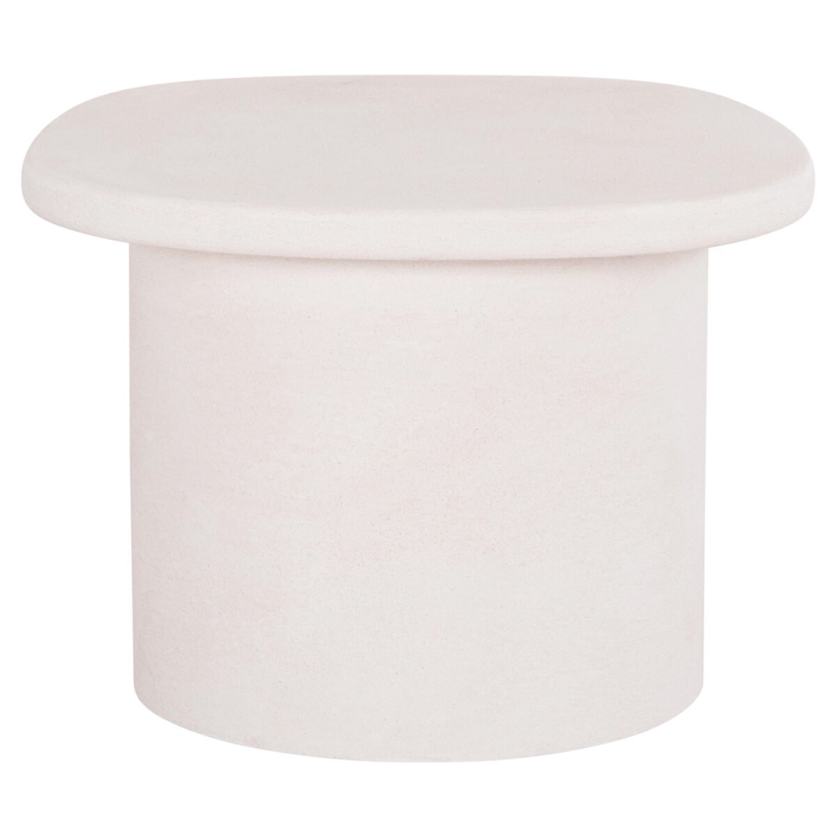 ΤΡΑΠΕΖΙ ΣΑΛΟΝΙΟΥ ΟΒΑΛ ΣΕΙΡΑ SANTORINI HM18054 MDF ΣΕ ΥΠΟΛΕΥΚΟ ΧΡΩΜΑ 54x54,5x40Υεκ - Image 3