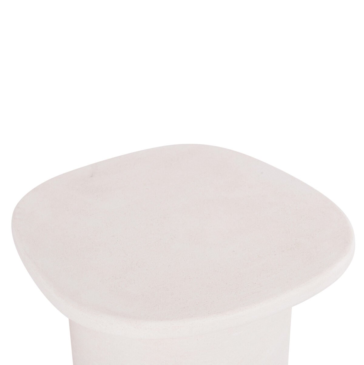 ΤΡΑΠΕΖΙ ΣΑΛΟΝΙΟΥ ΟΒΑΛ ΣΕΙΡΑ SANTORINI HM18054 MDF ΣΕ ΥΠΟΛΕΥΚΟ ΧΡΩΜΑ 54x54,5x40Υεκ - Image 5