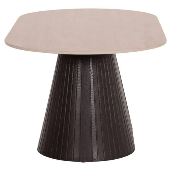 ΤΡΑΠΕΖΙ ΣΑΛΟΝΙΟΥ ΟΒΑΛ CATER HM18321 ΚΕΡΑΜΙΚΟ TOP ΟΨΗ ΤΡΑΒΕΡΤΙΝΑΣ-MDF ΒΑΣΗ 120x60x46Υεκ - Image 5