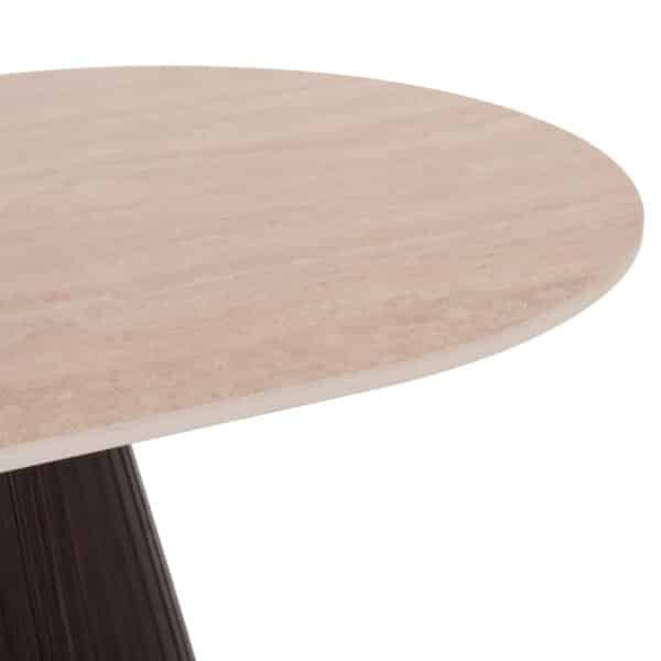 ΤΡΑΠΕΖΙ ΣΑΛΟΝΙΟΥ ΟΒΑΛ CATER HM18321 ΚΕΡΑΜΙΚΟ TOP ΟΨΗ ΤΡΑΒΕΡΤΙΝΑΣ-MDF ΒΑΣΗ 120x60x46Υεκ - Image 8