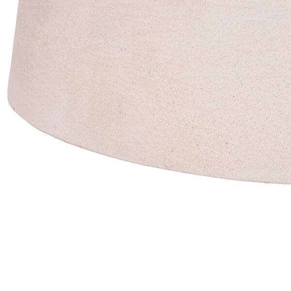 ΤΡΑΠΕΖΙ ΣΑΛΟΝΙΟΥ ΣΤΡΟΓΓΥΛΟ ΣΕΙΡΑ SANTORINI HM18050 MDF ΣΕ ΥΠΟΛΕΥΚΟ ΧΡΩΜΑ Φ80x35Υεκ. - Image 8