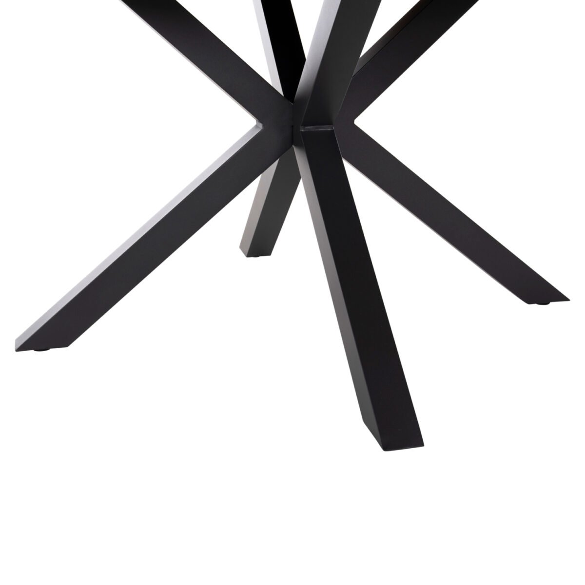 ΤΡΑΠΕΖΙ ΣΤΡΟΓΓΥΛΟ ΕΞ.ΧΩΡΟΥ MORIL HM6041.01 ΑΛΟΥΜΙΝΙΟ ΑΝΘΡΑΚΙ-POLYWOOD ΦΥΣΙΚΟ Φ120εκ. - Image 8