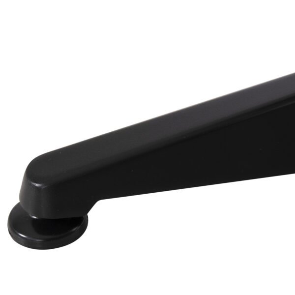 ΤΡΑΠΕΖΙ ΣΤΡΟΓΓΥΛΟ GOSS HM5974.01 ΑΛΟΥΜΙΝΙΟ ΜΑΥΡΟ Φ60x70Υεκ. - Image 8