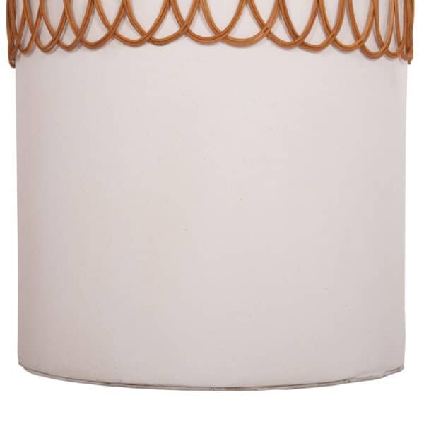 ΤΡΑΠΕΖΙ ΤΡΑΠΕΖΑΡΙΑΣ PRILEP HM18159.02 FIBER CEMENT ΛΕΥΚΟ & RATTAN--Φ60x76,5Υεκ - Image 6