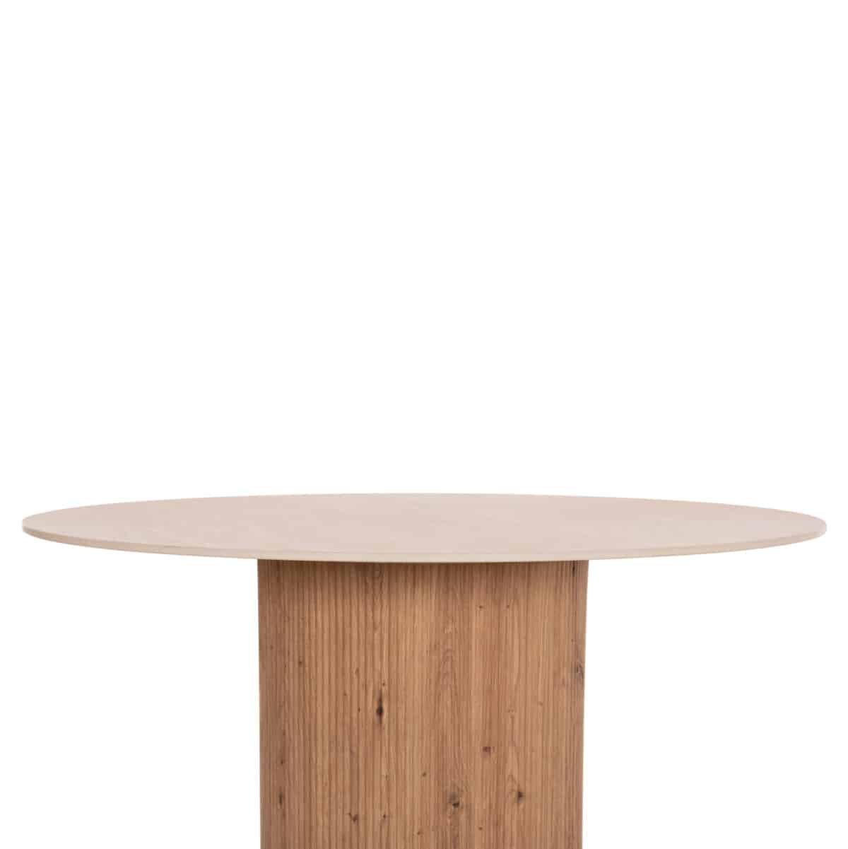 ΤΡΑΠΕΖΙ ΤΡΑΠΕZΑΡΙΑΣ TWIL HM18324 ΚΕΡΑΜΙΚΟ TOP ΟΨΗ ΤΡΑΒΕΡΤΙΝΑΣ-MDF ΒΑΣΗ Φ120x76Υεκ - Image 4