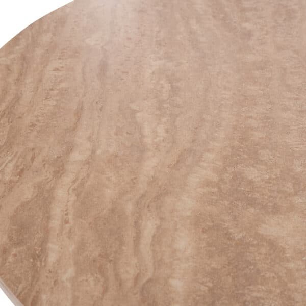 ΤΡΑΠΕΖΙ ΤΡΑΠΕZΑΡΙΑΣ TWIL HM18324 ΚΕΡΑΜΙΚΟ TOP ΟΨΗ ΤΡΑΒΕΡΤΙΝΑΣ-MDF ΒΑΣΗ Φ120x76Υεκ - Image 9