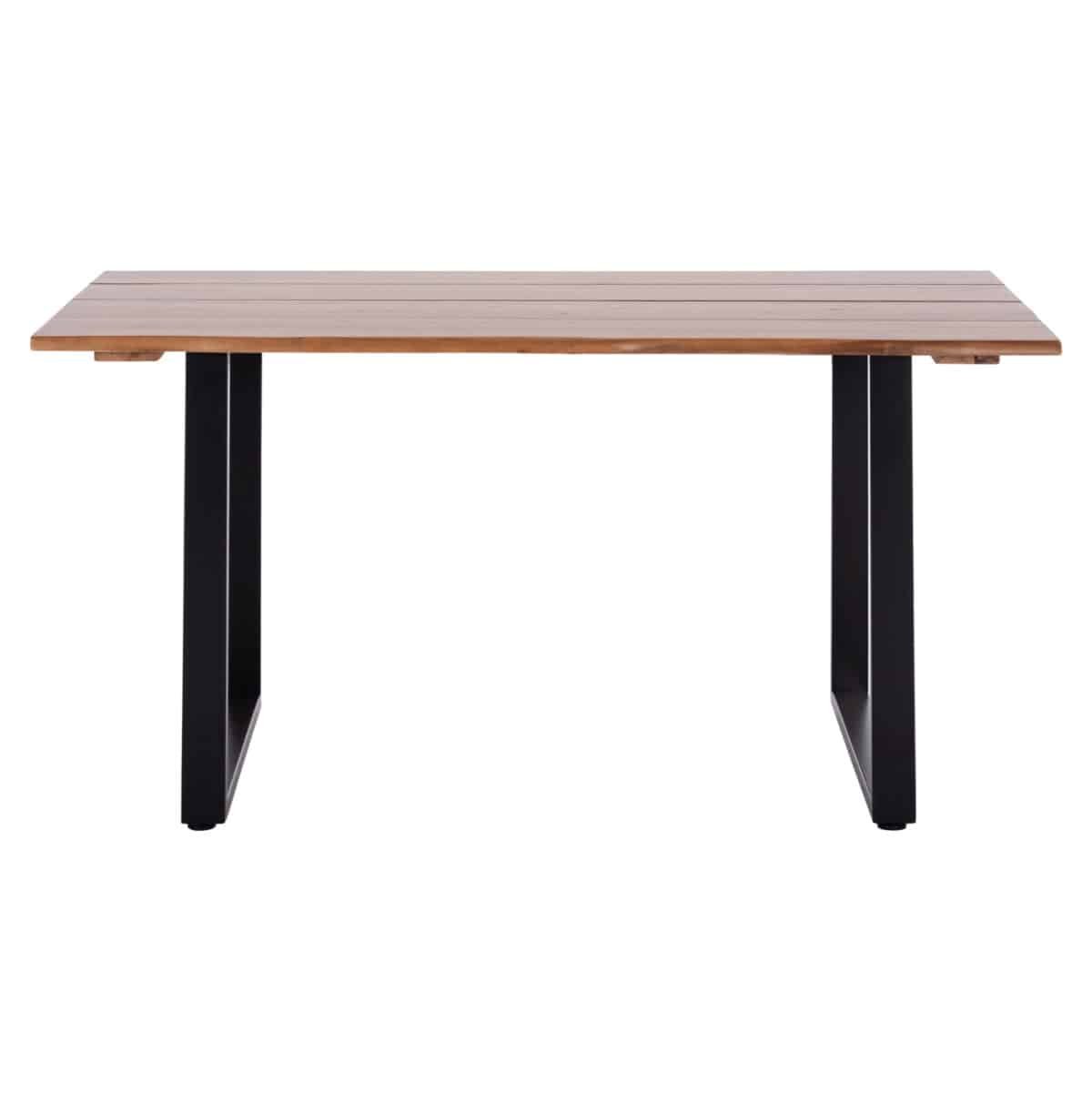 ΤΡΑΠΕΖΙ ΤΡΑΠΕΖΑΡΙΑΣ FRIGGO HM6297.02 ΞΥΛΟ ΑΚΑΚΙΑΣ ΠΑΧΟΣ ΕΠΙΦΑΝΕΙΑΣ 2,6εκ- 160x80x76Υ - Image 3