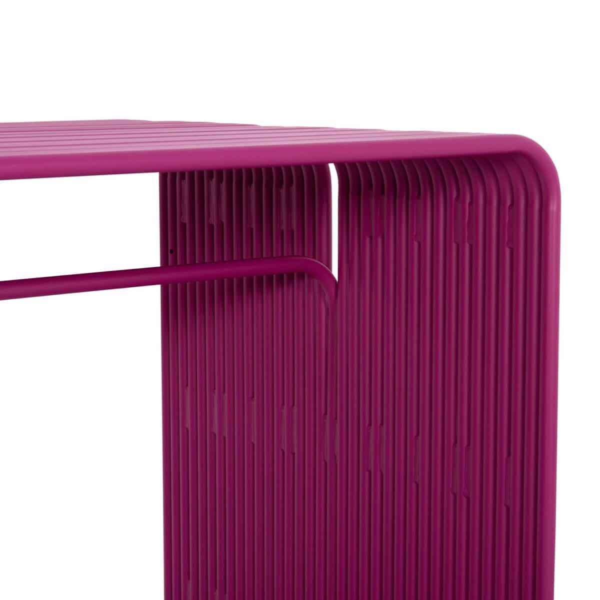 ΤΡΑΠΕΖΙ ΤΡΑΠΕΖΑΡΙΑΣ ΣΕΙΡΑ INTREPID HM6330.05 ΑΛΟΥΜΙΝΙΟ ΜΩΒ 120x70x70.5Υεκ. - Image 7