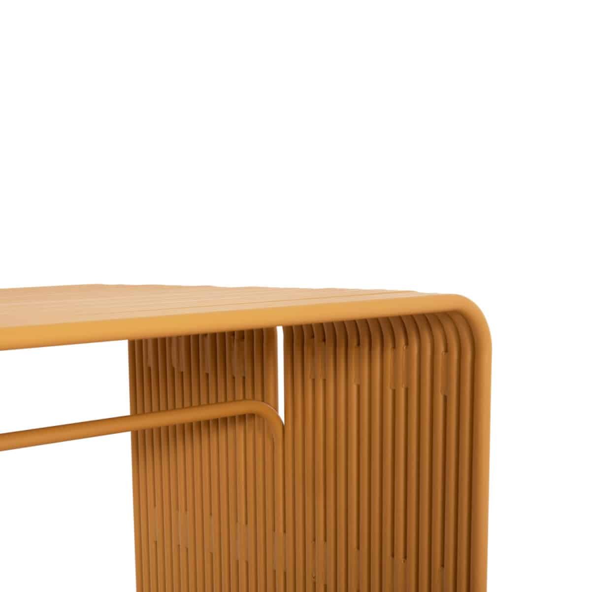 ΤΡΑΠΕΖΙ ΤΡΑΠΕΖΑΡΙΑΣ ΣΕΙΡΑ INTREPID HM6330.07 ΑΛΟΥΜΙΝΙΟ ΜΟΥΣΤΑΡΔΙ 120x70x70.5Υεκ. - Image 8