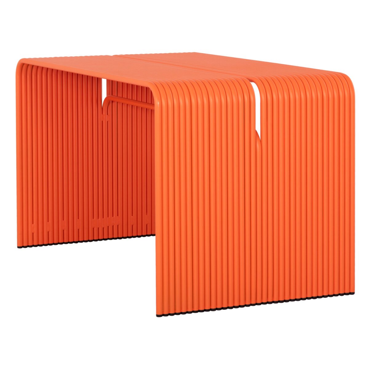 ΤΡΑΠΕΖΙ ΤΡΑΠΕΖΑΡΙΑΣ ΣΕΙΡΑ INTREPID HM6330.09 ΑΛΟΥΜΙΝΙΟ ΠΟΡΤΟΚΑΛΙ 121x70x70Υεκ. - Image 5