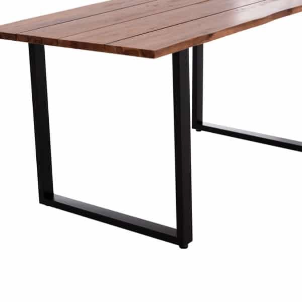 ΤΡΑΠΕΖΙ ΤΡΑΠΕΖΑΡΙΑΣ FRIGGO HM6375.02 ΞΥΛΟ ΑΚΑΚΙΑΣ ΠΑΧΟΣ ΕΠΙΦΑΝΕΙΑΣ 2,6εκ- 160x80x76Υ - Image 9