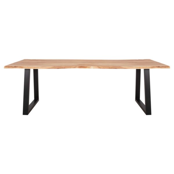 ΤΡΑΠΕΖΙ ΤΡΑΠΕΖΑΡΙΑΣ MONTANA HM8337.21 ΠΑΧΟΣ 4εκ. ΜΑΣΙΦ ΞΥΛΟ ΑΚΑΚΙΑΣ 200x93x74Υεκ. - Image 3