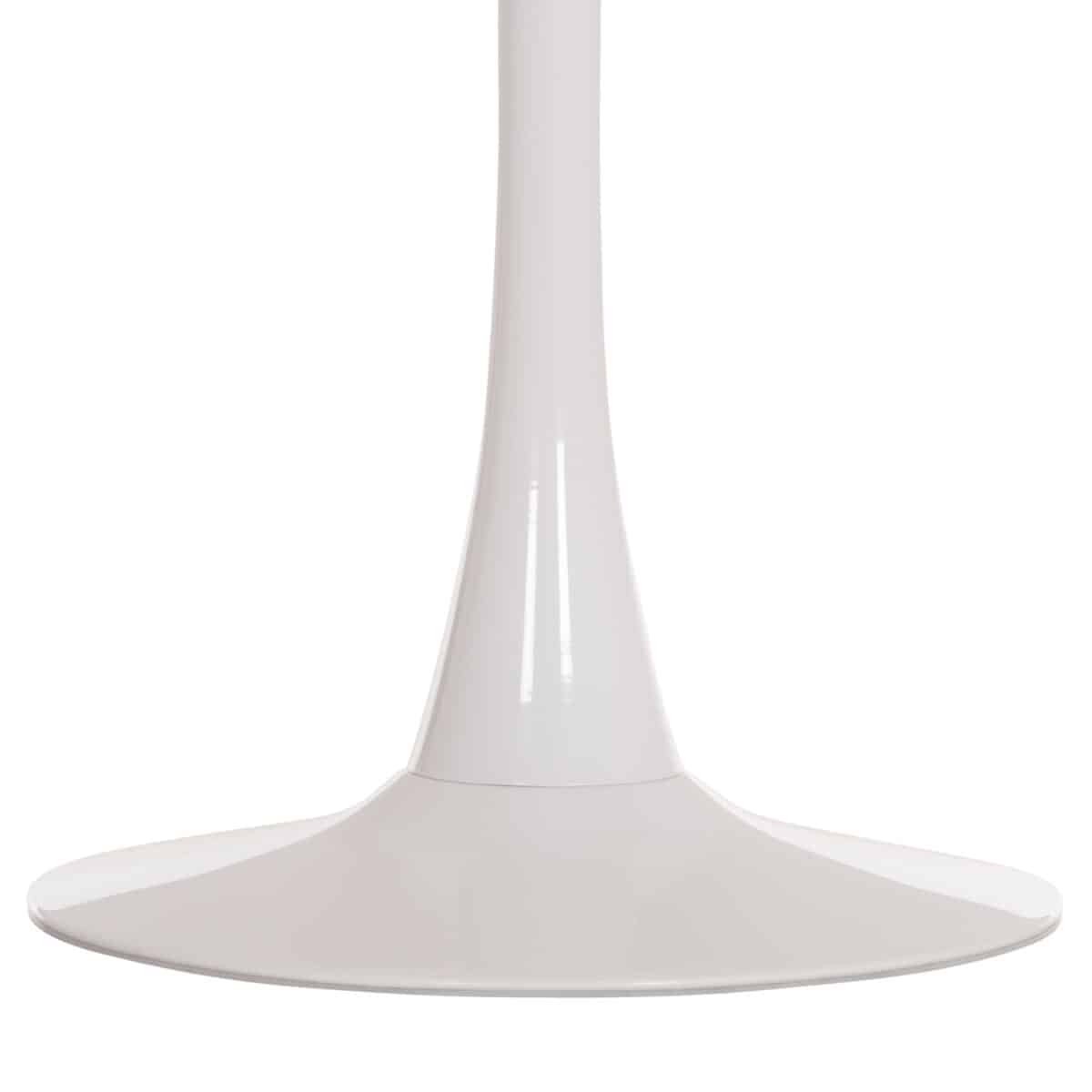 ΤΡΑΠΕΖΙ ΤΡΑΠΕΖΑΡΙΑΣ ROLLO HM9421.11 ΣΤΡΟΓΓΥΛΟ WHITE MARBLE Φ90x74Υεκ. - Image 5