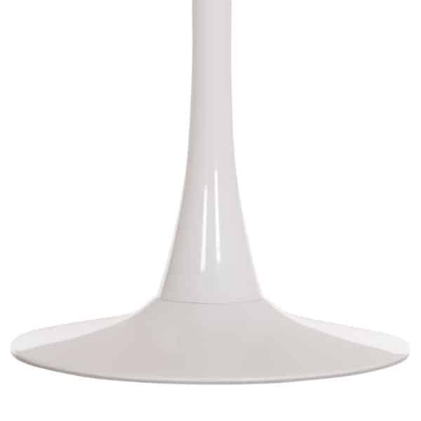 ΤΡΑΠΕΖΙ ΤΡΑΠΕΖΑΡΙΑΣ ROLLO HM9421.11 ΣΤΡΟΓΓΥΛΟ WHITE MARBLE Φ90x74Υεκ. - Image 5