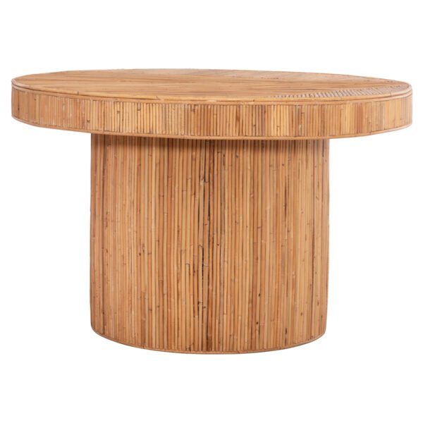 ΤΡΑΠΕΖΙ ΤΡΑΠΕΖΑΡΙΑΣ GATSBY HM9884 ΦΥΣΙΚΟ RATTAN ΣΕ ΦΥΣΙΚΟ ΧΡΩΜΑ Φ120x76Υεκ. - Image 3