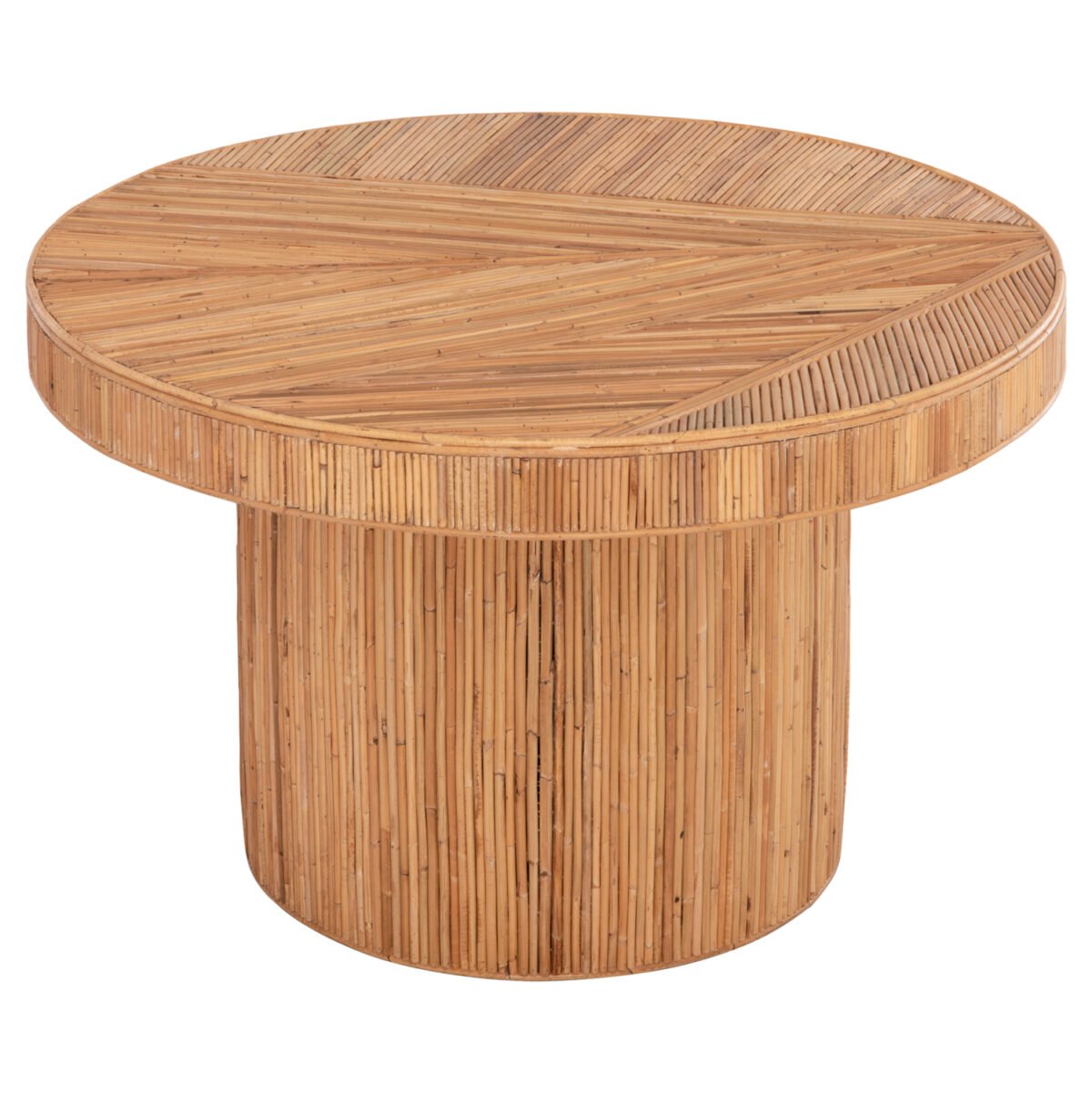 ΤΡΑΠΕΖΙ ΤΡΑΠΕΖΑΡΙΑΣ GATSBY HM9884 ΦΥΣΙΚΟ RATTAN ΣΕ ΦΥΣΙΚΟ ΧΡΩΜΑ Φ120x76Υεκ. - Image 4