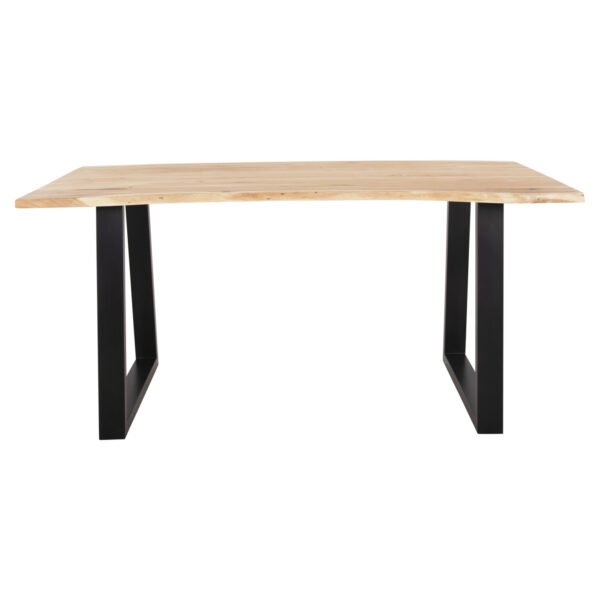 ΤΡΑΠΕΖΙ ΤΡΑΠΕΖΑΡΙΑΣ SOFIA SLIM HM8500.21 ΜΑΣΙΦ ΞΥΛΟ ΑΚΑΚΙΑΣ 160x92x78Υεκ. - Image 3