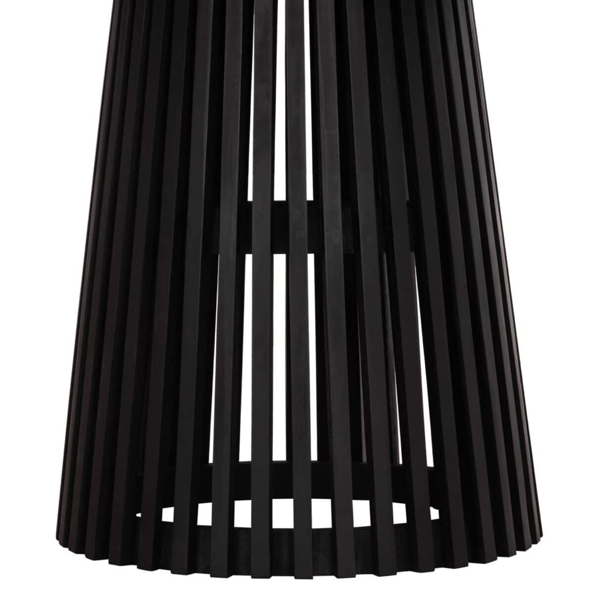 ΤΡΑΠΕΖΙ ΤΡΑΠΕΖΑΡΙΑΣ ΣΤΡΟΓΓΥΛΟ FRANTZ HM9388.02 ΜΑΣΙΦ ΞΥΛΟ MINDI BLACK Φ118x79Υεκ. - Image 7