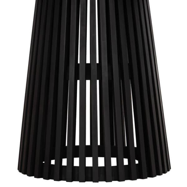 ΤΡΑΠΕΖΙ ΤΡΑΠΕΖΑΡΙΑΣ ΣΤΡΟΓΓΥΛΟ FRANTZ HM9388.02 ΜΑΣΙΦ ΞΥΛΟ MINDI BLACK Φ118x79Υεκ. - Image 7