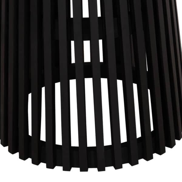 ΤΡΑΠΕΖΙ ΤΡΑΠΕΖΑΡΙΑΣ ΣΤΡΟΓΓΥΛΟ FRANTZ HM9388.02 ΜΑΣΙΦ ΞΥΛΟ MINDI BLACK Φ118x79Υεκ. - Image 8